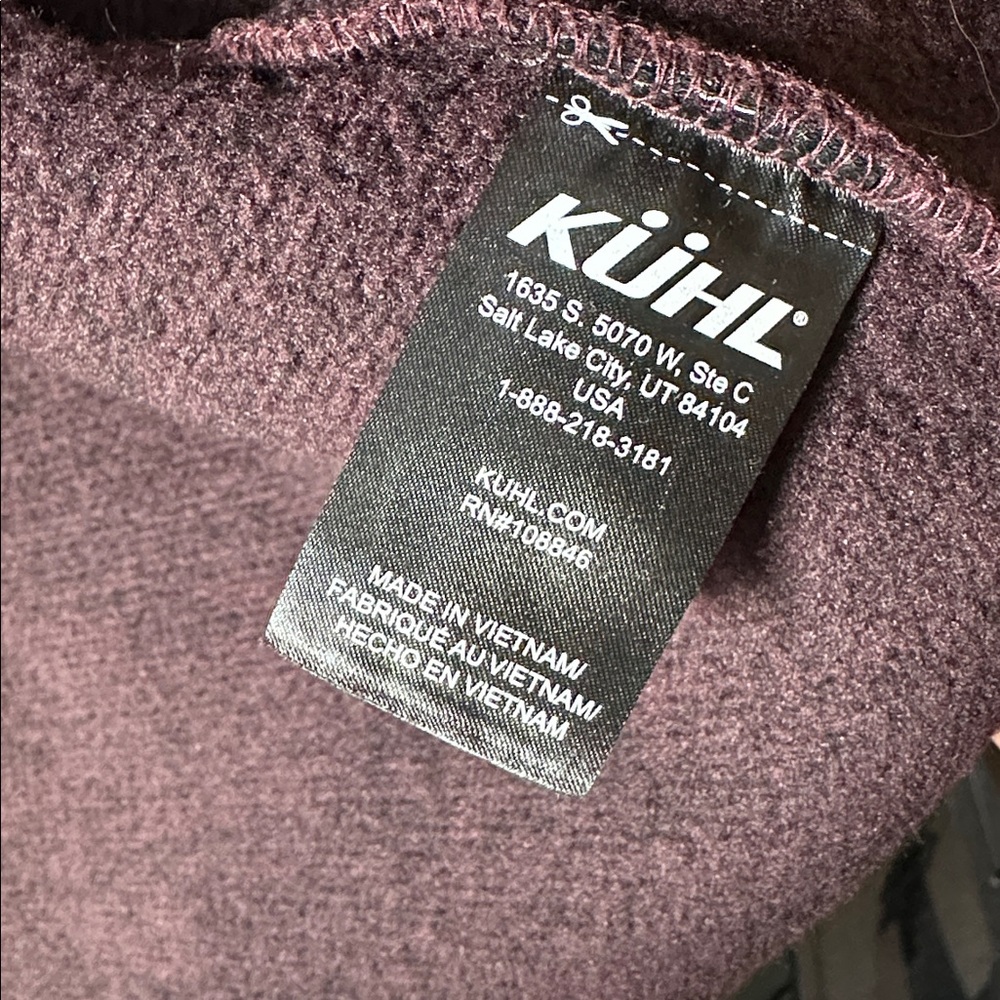 Purple Women’s XL Kuhl zip hooded jacket - Picture 8 of 8